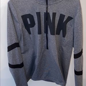 Victoria Secret PINK Long Sleeve Sport Quarter-Zip